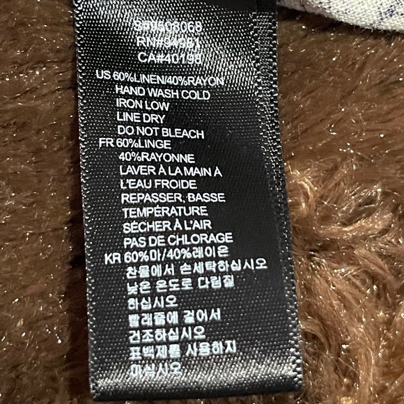 21 multi blue and white mini skirt - Picture 10 of 10